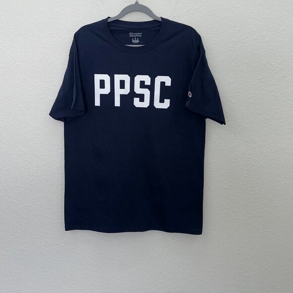 Champion PPSC Pikes Peak State College Short Sleeve Tee Shirt Adult sz Large NEW - Picture 1 of 7